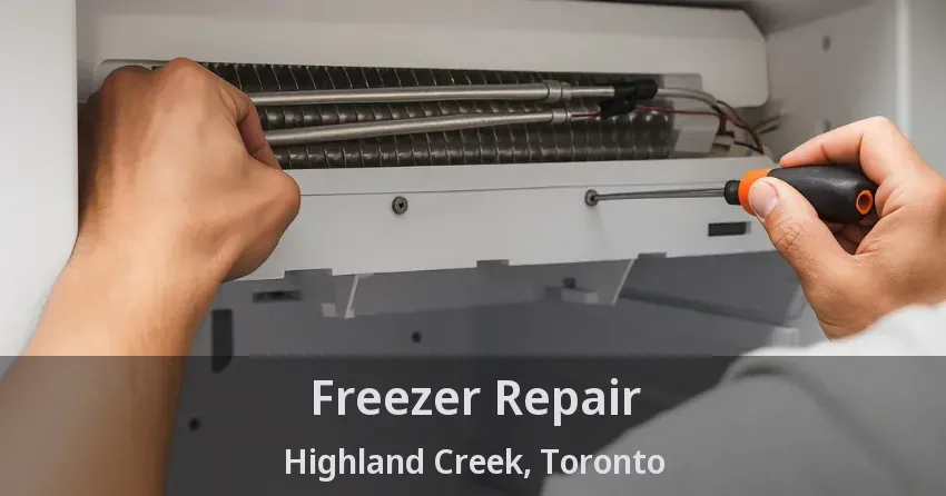 Freezer Repair Highland Creek, Toronto - ON