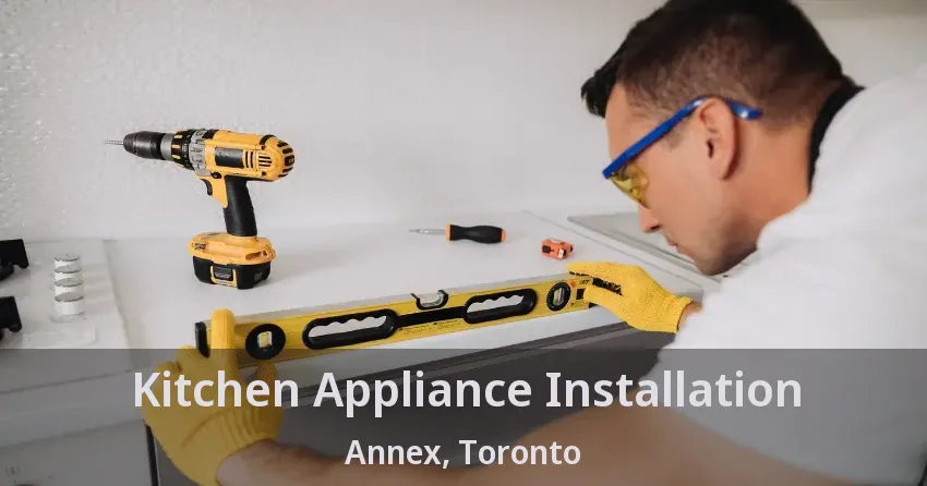 Kitchen Appliance Installation Annex, Toronto - ON