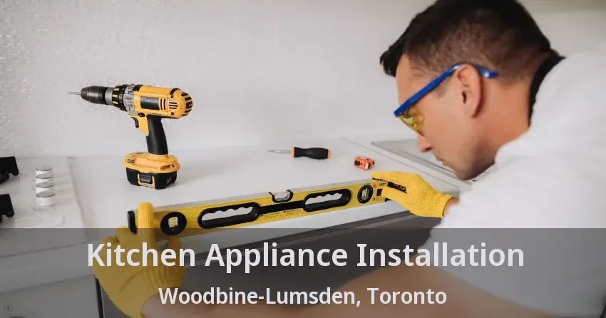Kitchen Appliance Installation Woodbine-Lumsden, Toronto - ON
