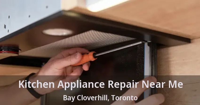 Kitchen Appliance Repair Near Me Bay Cloverhill, Toronto - ON