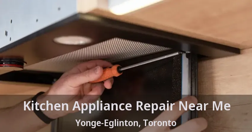 Kitchen Appliance Repair Near Me Yonge-Eglinton, Toronto - ON