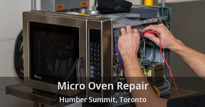Micro Oven Repair Humber Summit, Toronto - ON