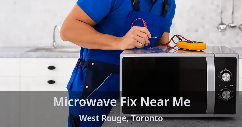Microwave Fix Near Me West Rouge, Toronto - ON