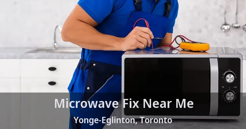 Microwave Fix Near Me Yonge-Eglinton, Toronto - ON
