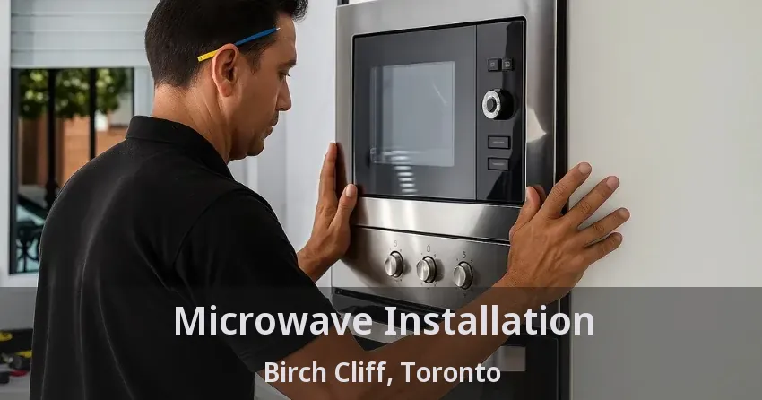 Microwave Installation Birch Cliff, Toronto - ON