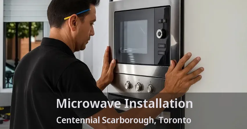 Microwave Installation Centennial Scarborough, Toronto - ON