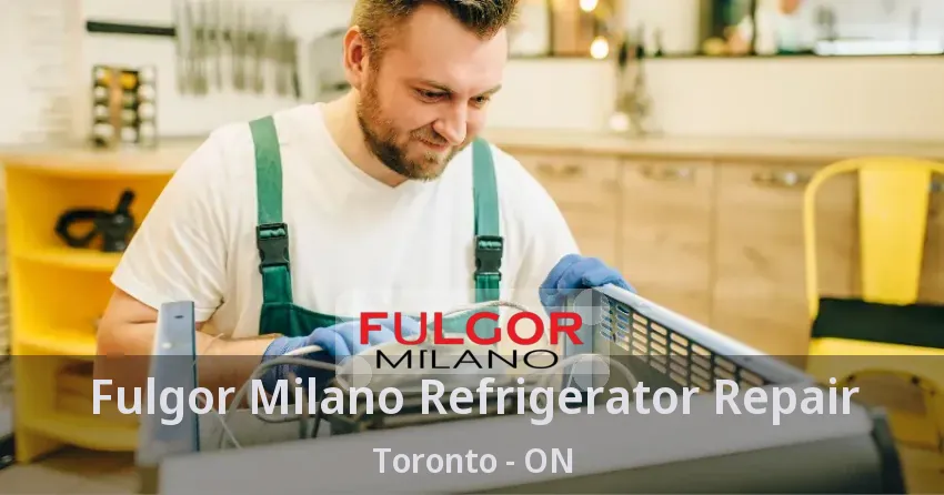 Fulgor Milano Refrigerator Repair Toronto - ON