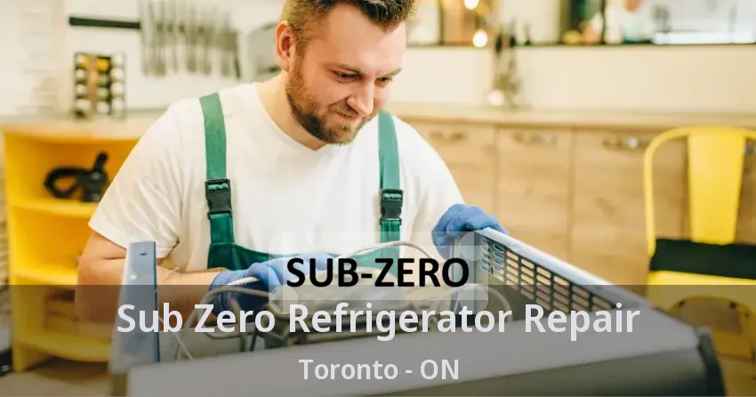 Sub Zero Refrigerator Repair Toronto - ON