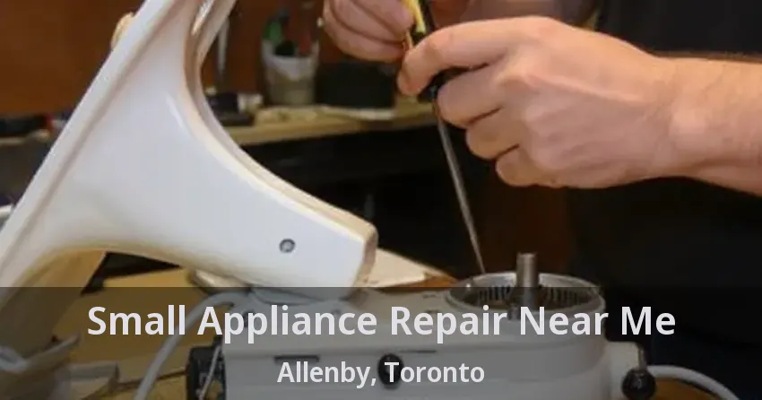 Small Appliance Repair Near Me Allenby, Toronto - ON